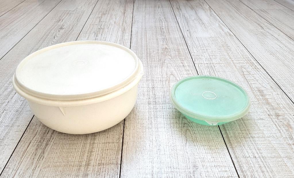 Boîtes Tupperware, bol à mélanger, bocal de rangement, Maison & Meubles, Cuisine| Tupperware, Neuf, Récipient ou Bol, Vert, Blanc