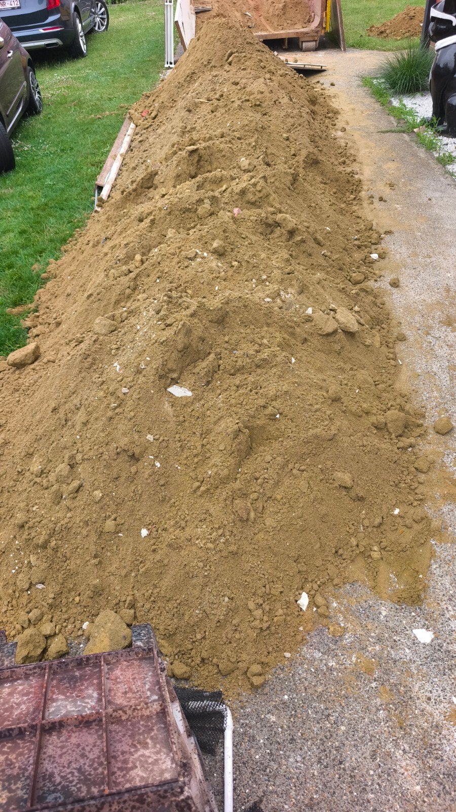 Gratis grond, Tuin en Terras, Ophalen