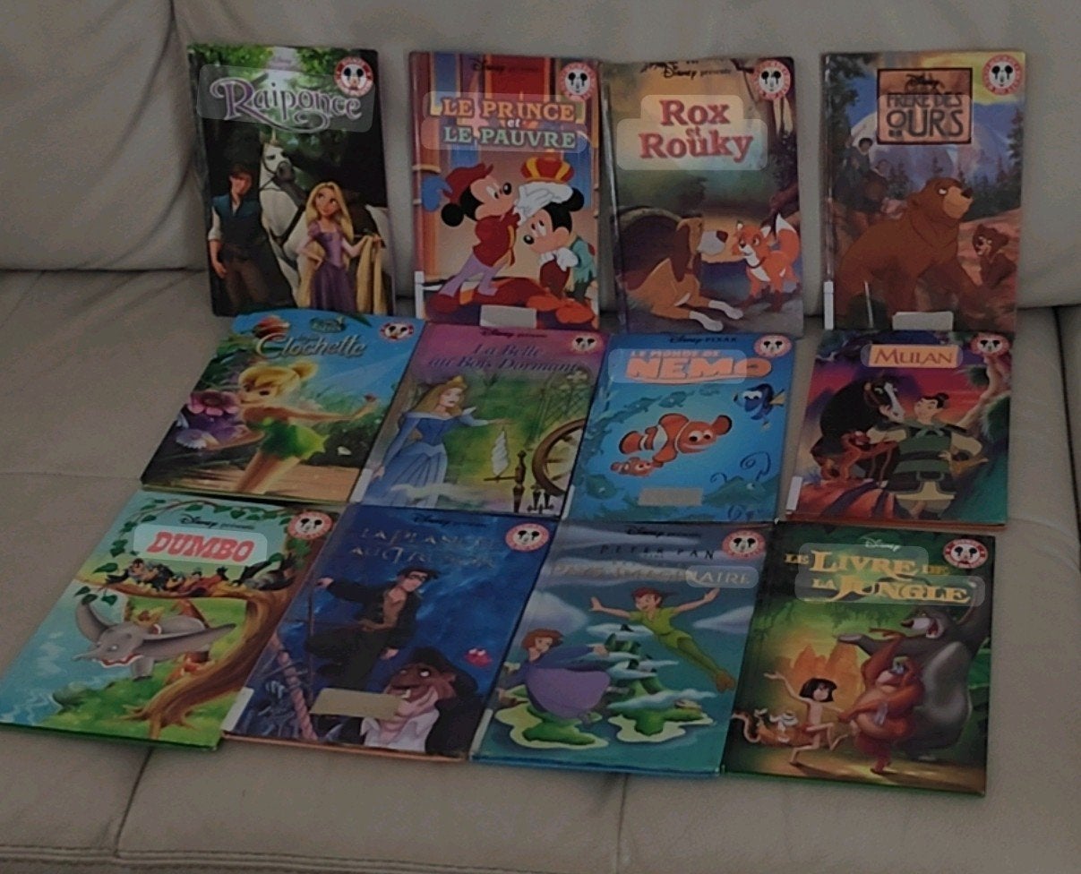 lot 12 livre Disney, Enlèvement ou Envoi