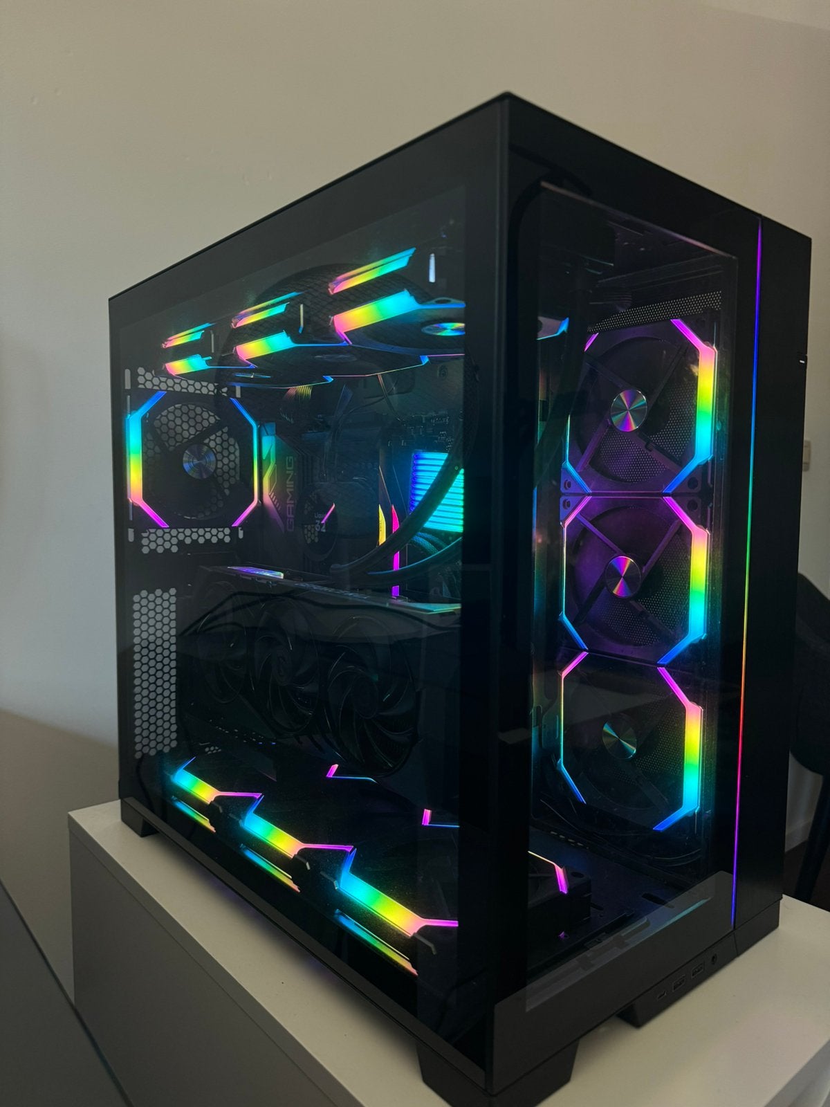 Gaming PC —Eigen bouw | RTX 4080 Super, Computers en Software, Desktop Pc's, Zo goed als nieuw, 4 Ghz of meer, SSD, 32 GB, Met videokaart