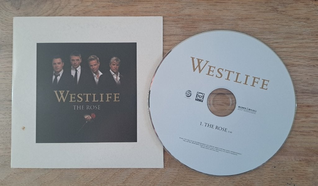 Westlife - The Rose (promo cd), 1 single, Ophalen of Verzenden, Gebruikt, Pop