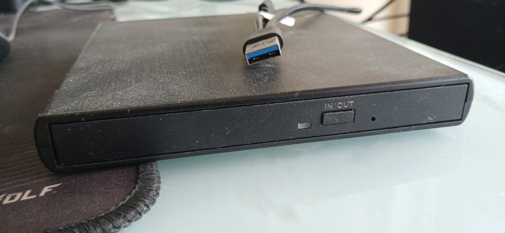 Externe CD/DVD-brander, Computers en Software, Ophalen of Verzenden, Zo goed als nieuw