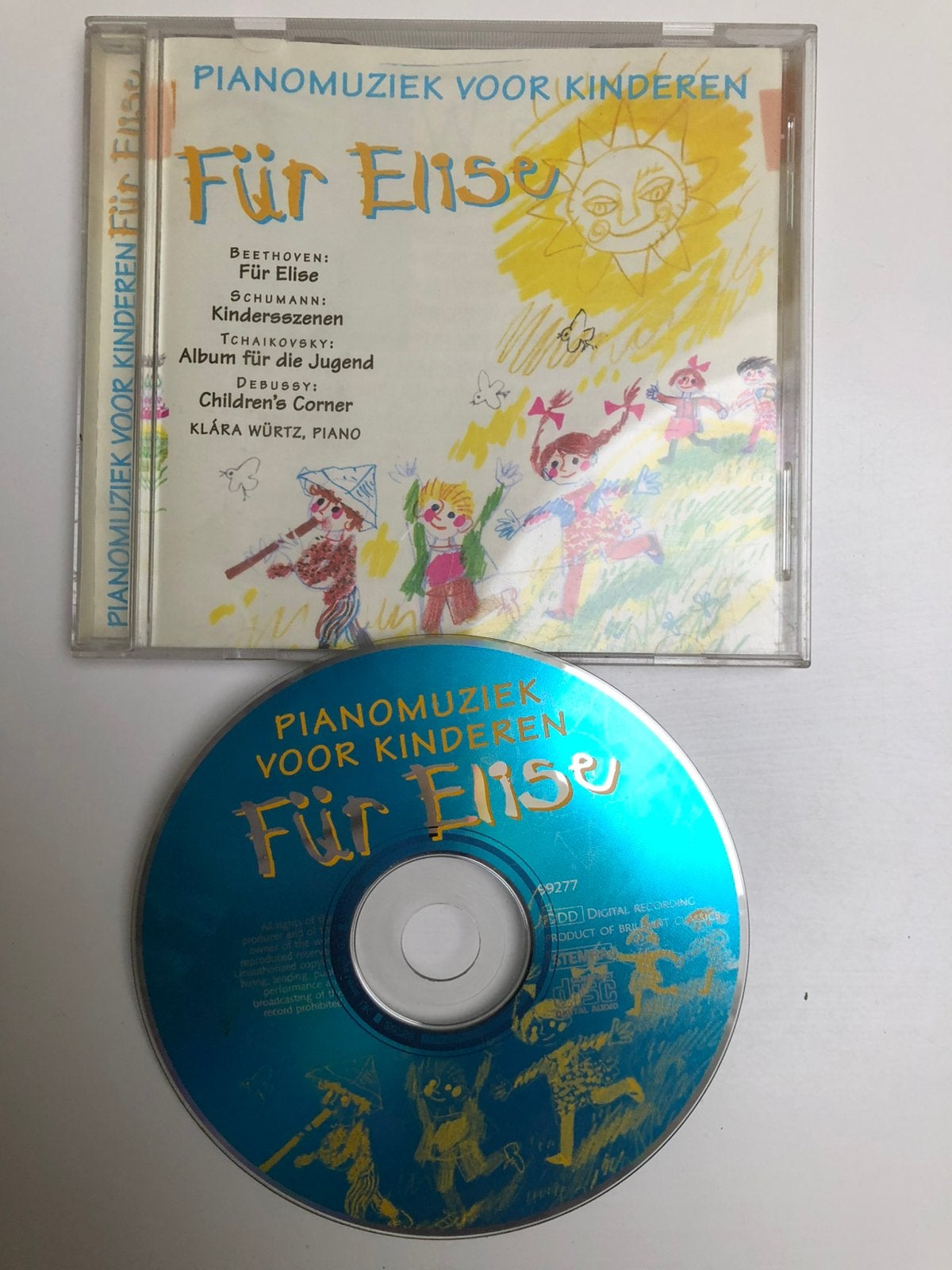 CD piano muziek voor kinderen : Für Elise, Cd's en Dvd's, Cd's | Kinderen en Jeugd, Ophalen of Verzenden, Gebruikt, Muziek