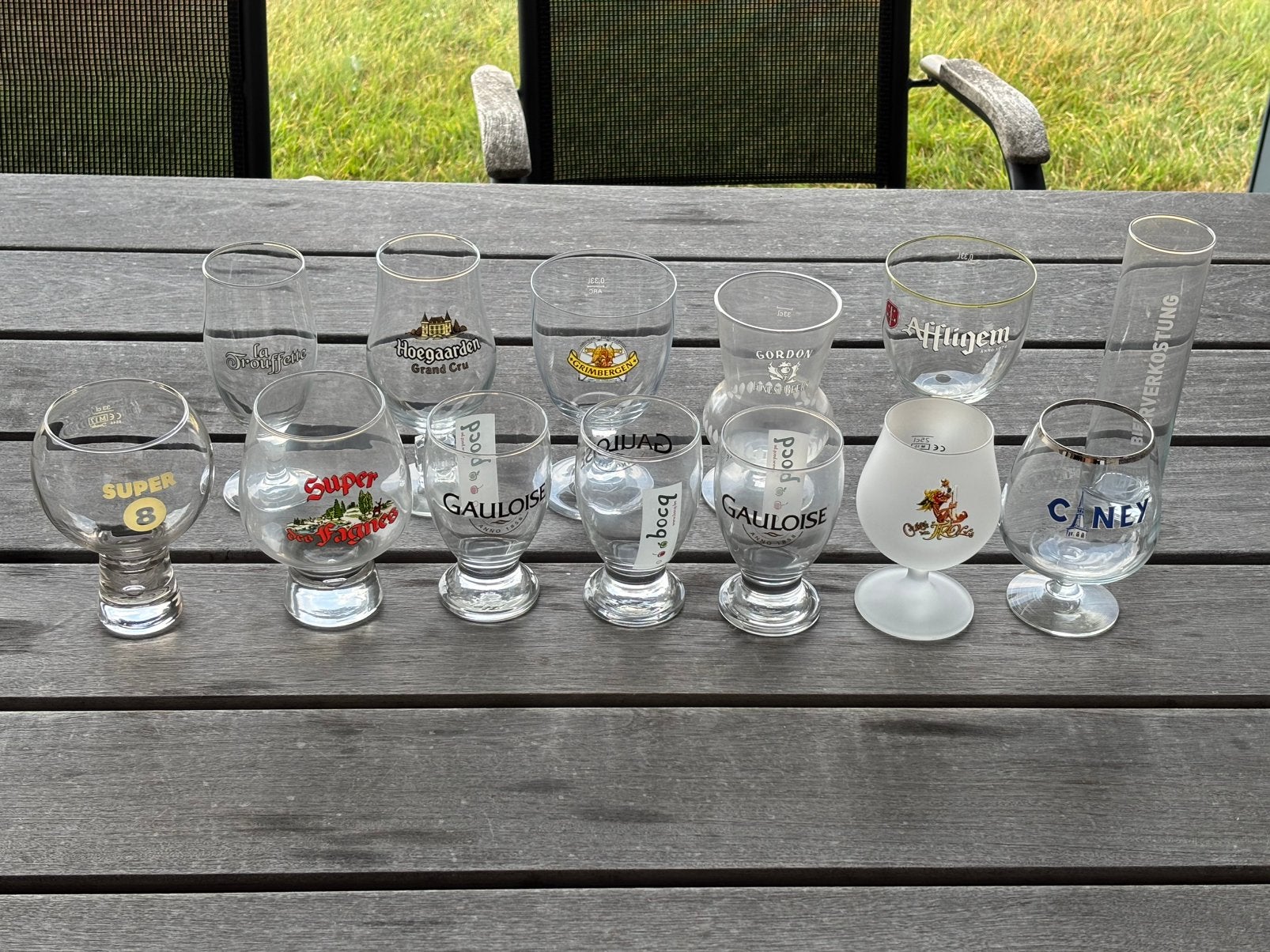 Verres de biere, Collections, Enlèvement, Comme neuf