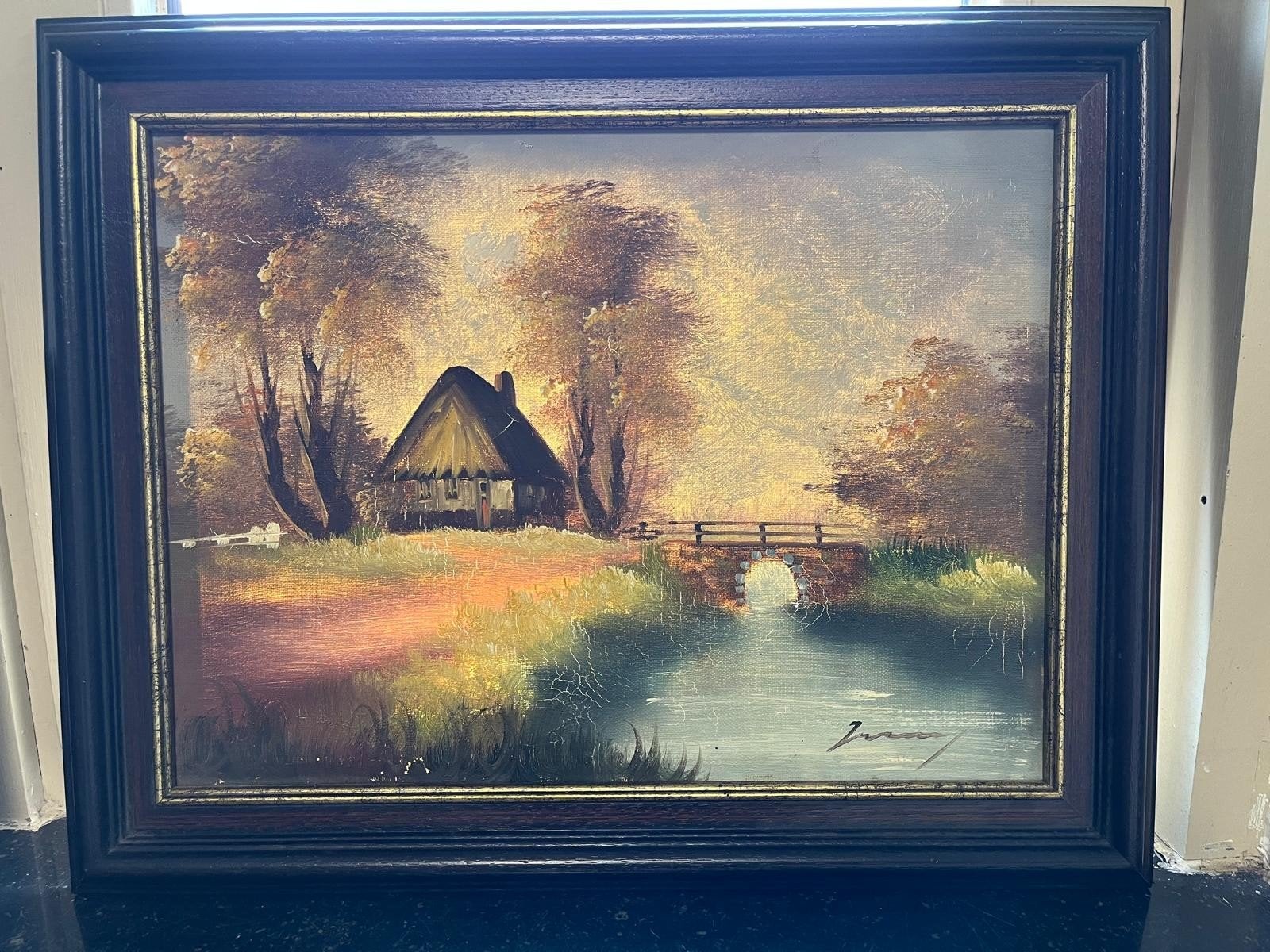 Olieverf schilderij, Enlèvement ou Envoi, Peinture à l'huile