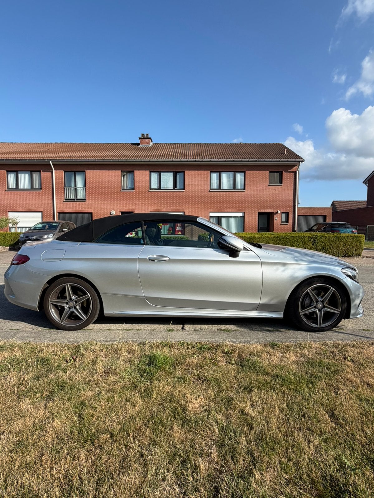 Mercedes C220D Cabrio pack AMG, Auto's, Automaat, 4 zetels, Achterwielaandrijving, Cabriolet