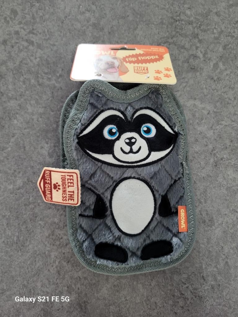 Knuffelspeeltje wasbeer voor de hond, Animaux & Accessoires, Jouets pour chiens, Enlèvement, Neuf, Peluches