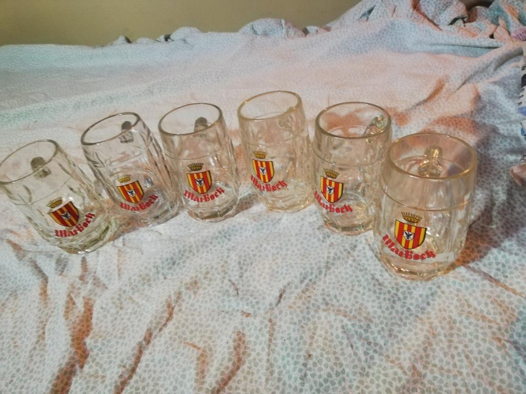 6 verres à bière Mai-Bock, Verzamelen, Ophalen