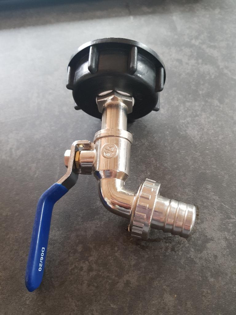 robinet d'eau pour baril de jardin, Bricolage & Construction, Sanitaire, Enlèvement, Neuf, Chrome, Robinet