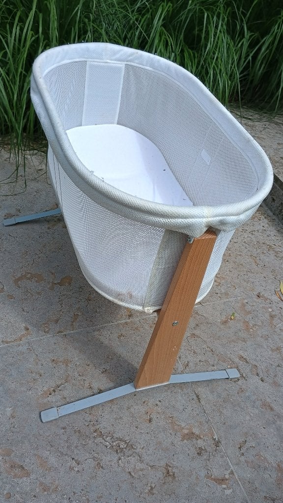Berceau BABYBJORN blanc, Enfants & Bébés, Enlèvement, Berceau, Blanc, Lavable