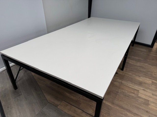 Q-line vergadertafel 320160 zwart, Computers en Software, Laptoptafels, Ophalen of Verzenden