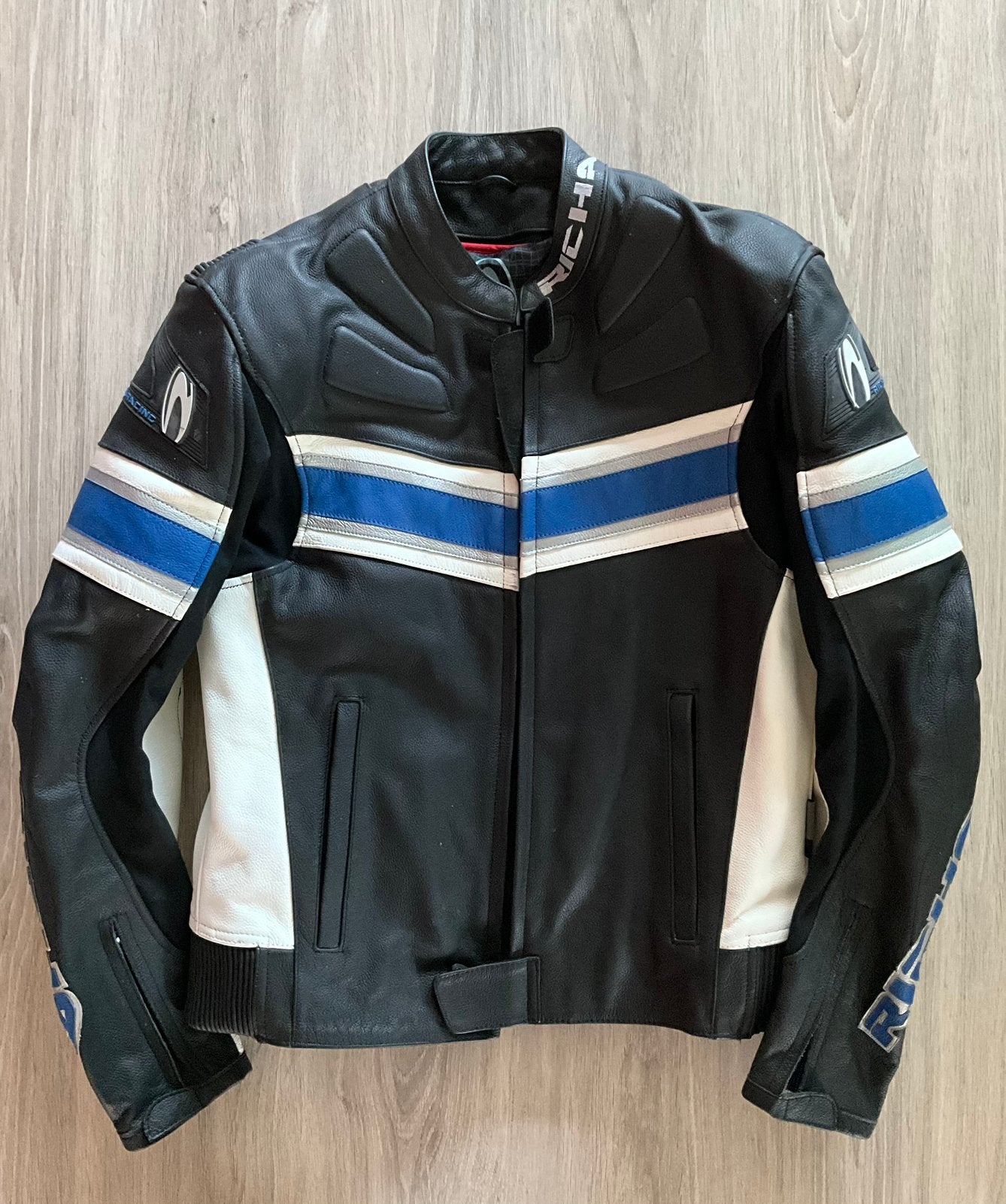 Richa leren motorjas - maat 50, Motoren, Kleding | Motorkleding, Jas | leer, Heren, Tweedehands, Ophalen of Verzenden
