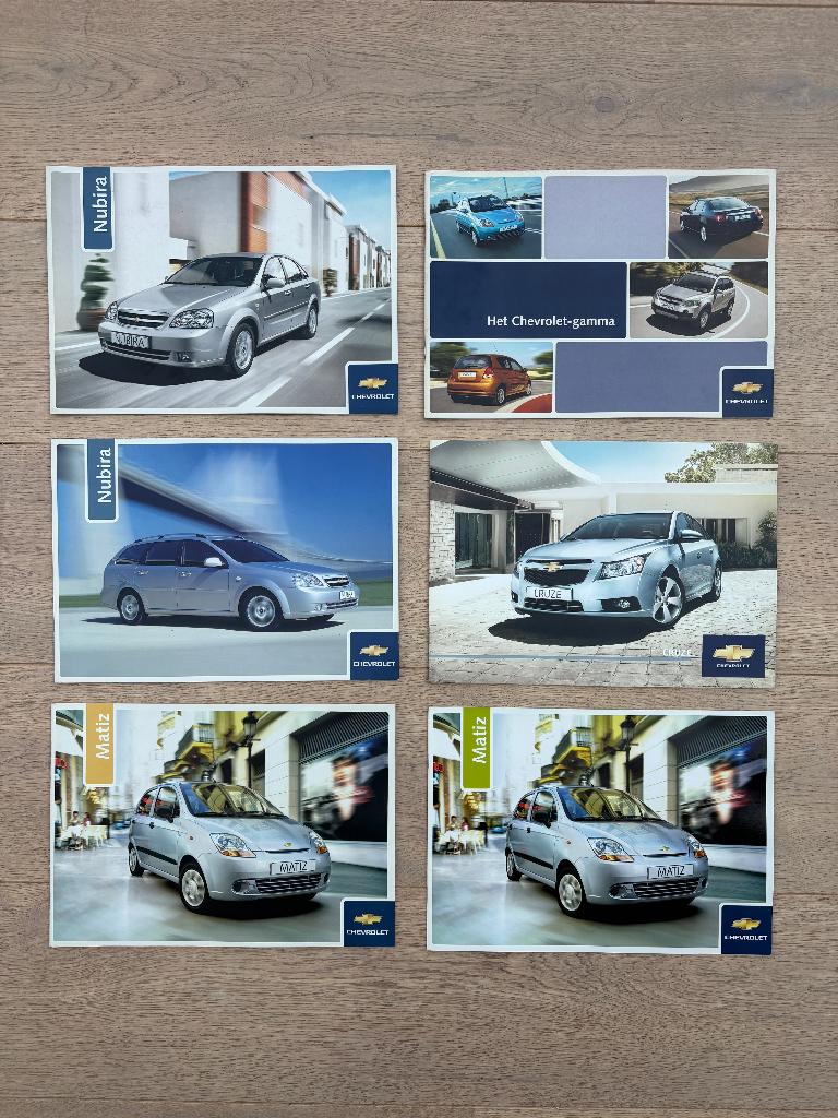 CHEVROLET FOLDERS, Ophalen of Verzenden, Chevrolet