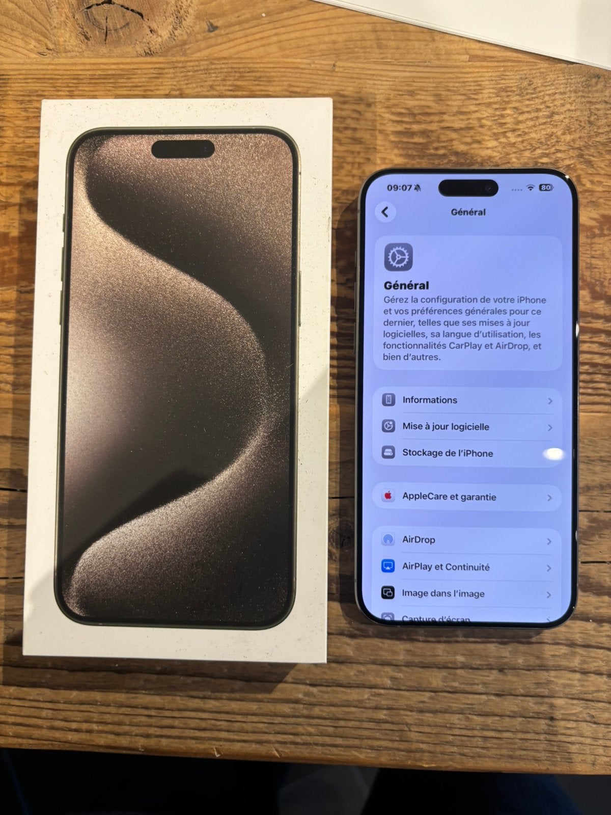 Iphone 15 pro Max 256, Telecommunicatie, Ophalen, Zo goed als nieuw, IPhone 15