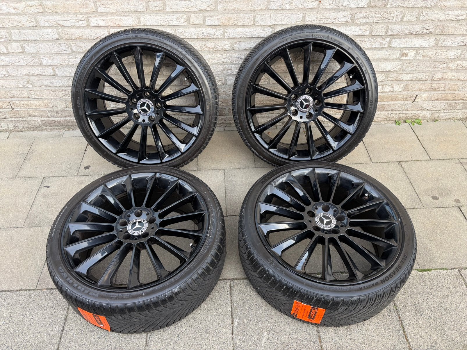 Mercedes 19inch 5x112 velgen met banden, Ophalen