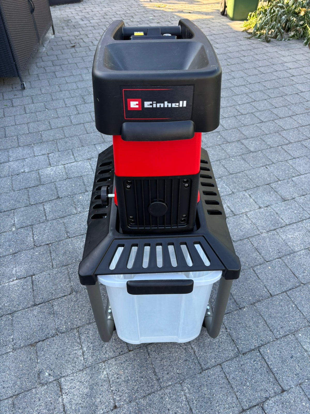 Nieuwe hakselaar Einhell, Jardin & Terrasse, Déchiqueteurs, Enlèvement, Neuf, Électrique, Sac de ramassage