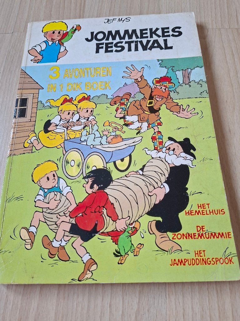 Jommekes Festival -  3 avonturen in 1 dik boek (Jef Nijs), Enlèvement ou Envoi