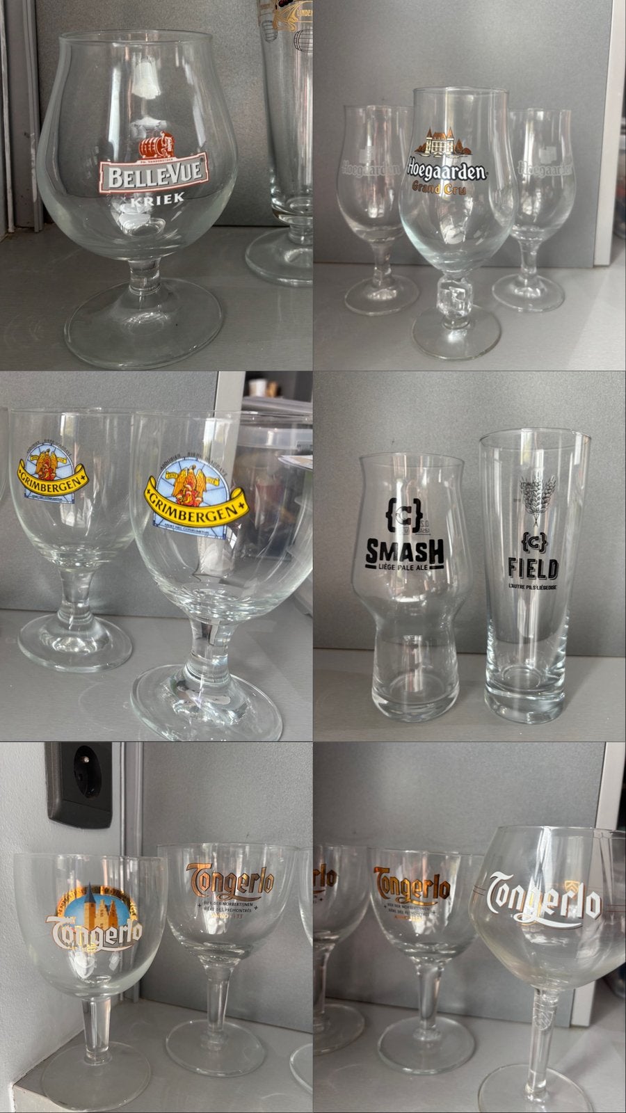 Verres à bières, Verzamelen, Biermerken, Ophalen, Nieuw