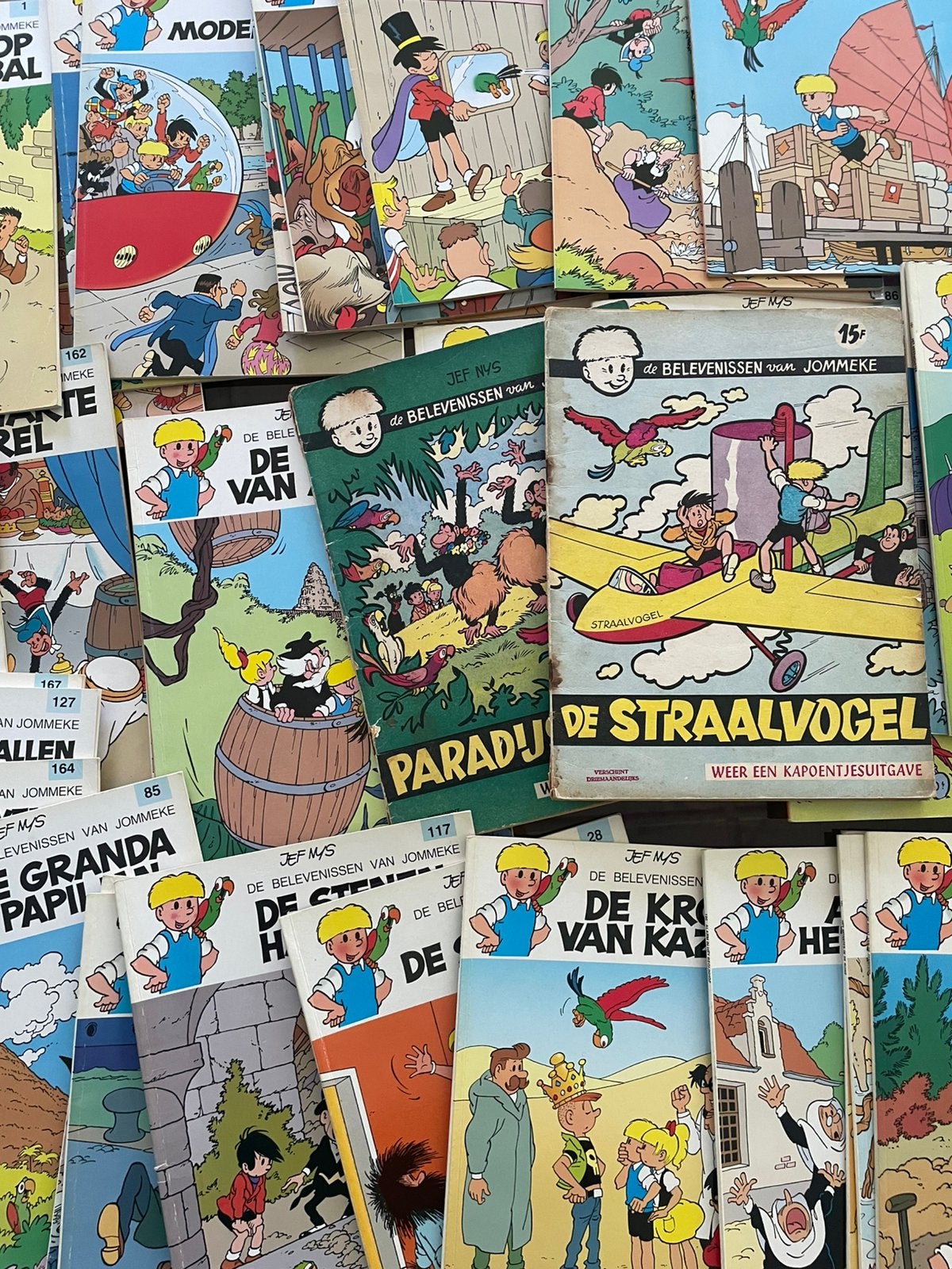 85 Jommeke strips – mooie verzameling, Boeken, Ophalen, Gelezen