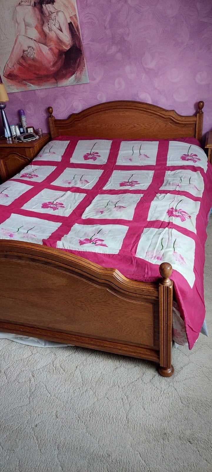 2persoonssprei 2meter breedte 2.10cm lengte, Huis en Inrichting, Ophalen of Verzenden, Tweepersoons, Overige kleuren, Sprei