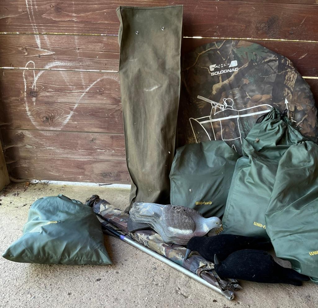 Jacht - Lok - Camouflage - Kamperen - Bos, Sport en Fitness, Schietsport-accessoires, Zo goed als nieuw, Ophalen