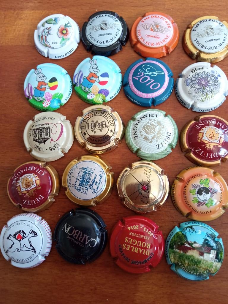 Champagne capsules lot 6, Verzenden