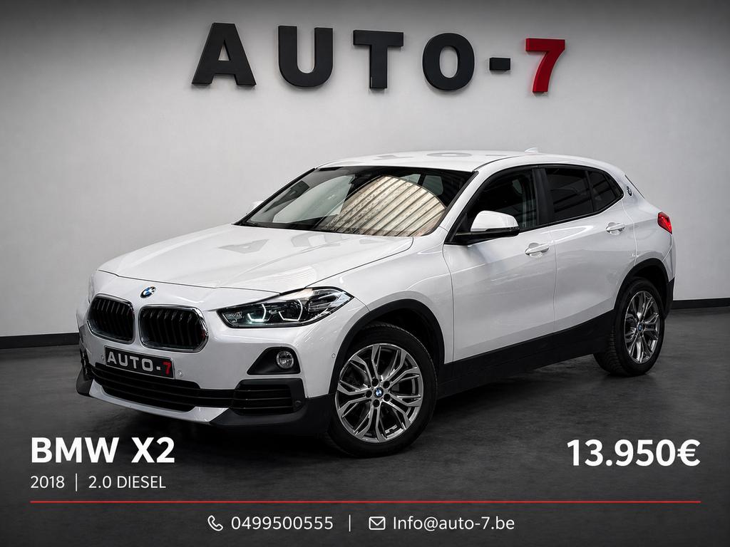 BMW X2 2.0 dA sDrive18 Diesel Automaat 2018!, https://public.car-pass.be/vhr/4dfa132d-fb59-4eeb-b9ec-b638976b55f6, Entreprise