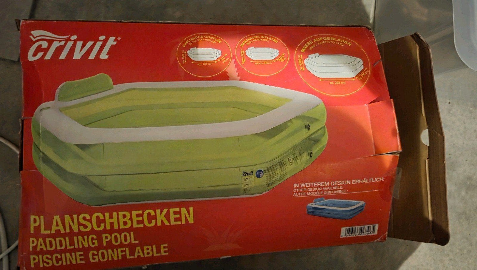 Opblaasbaar zwembad, Ophalen of Verzenden