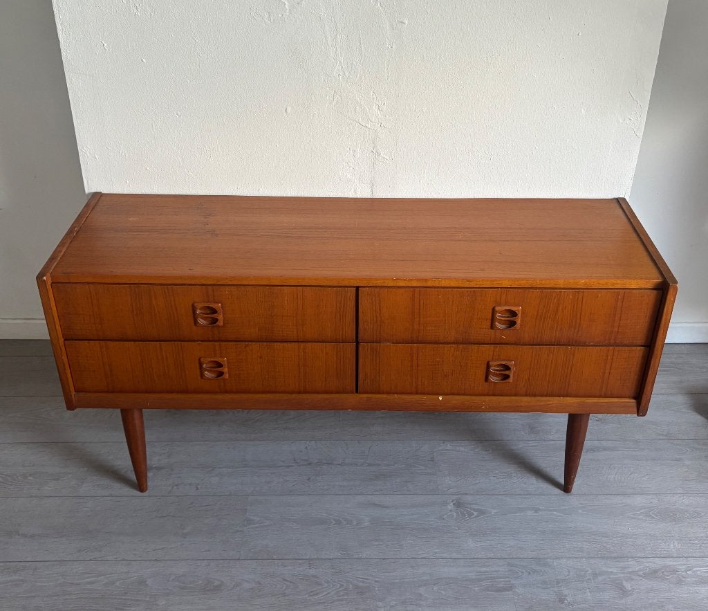 Midcentury Sideboard 150€, Huis en Inrichting, Kasten | Dressoirs, Ophalen, Gebruikt, 100 tot 150 cm, Teakhout