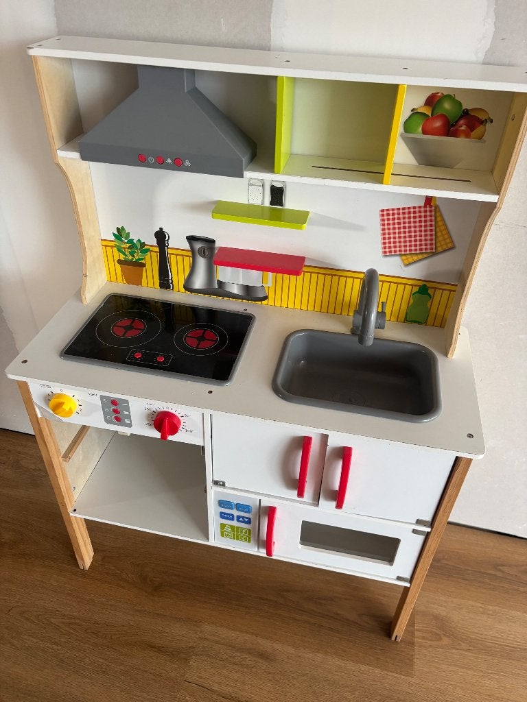 Kinderkeukentje, Ophalen