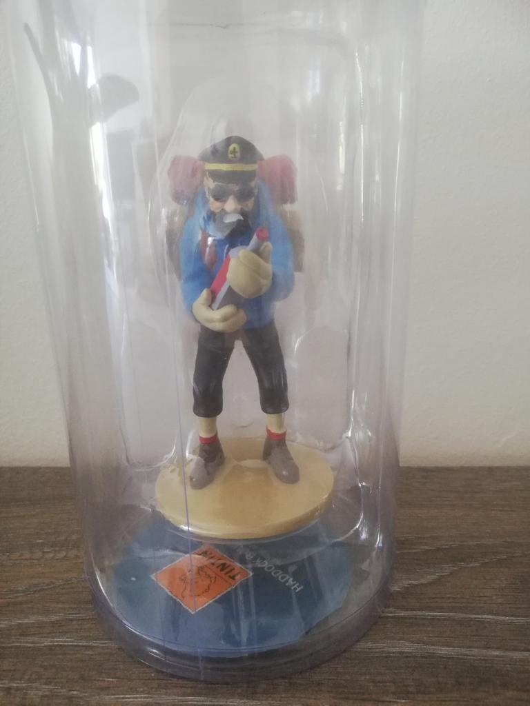 Figuur van Kuifje, lege fles Haddock, Verzamelen, Ophalen of Verzenden, Kuifje