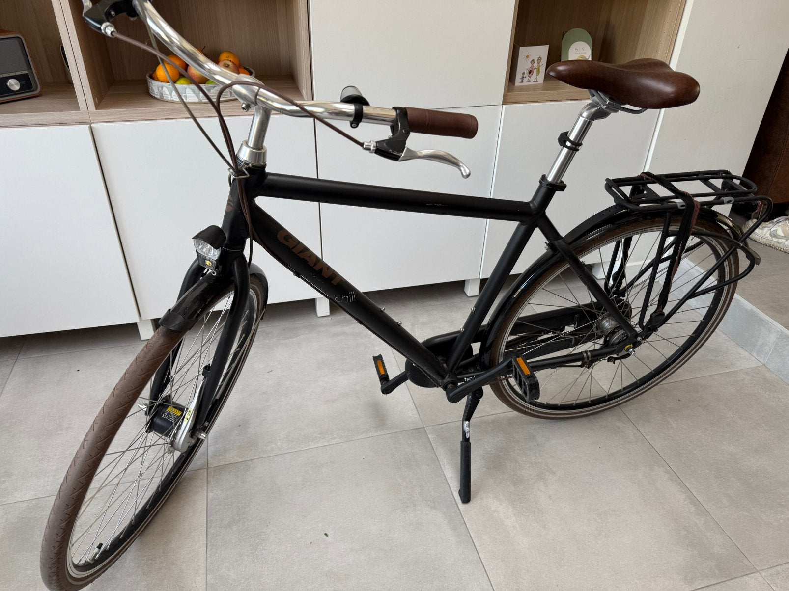 Herenfiets giant, Fietsen en Brommers, Ophalen, Gebruikt, Giant