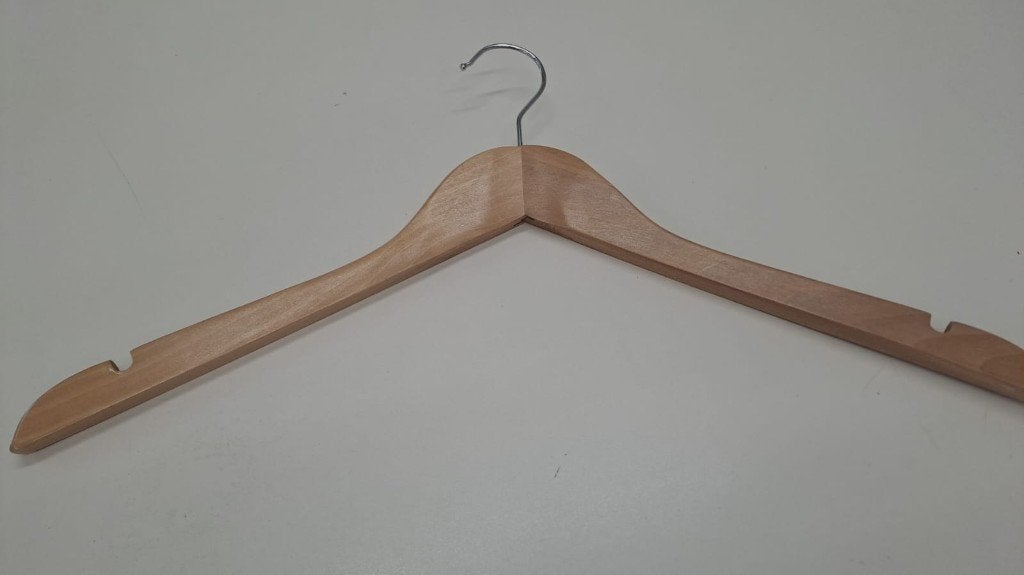 kledinghangers met inkeping, Enlèvement, Comme neuf, Bois, Enfants et Adultes