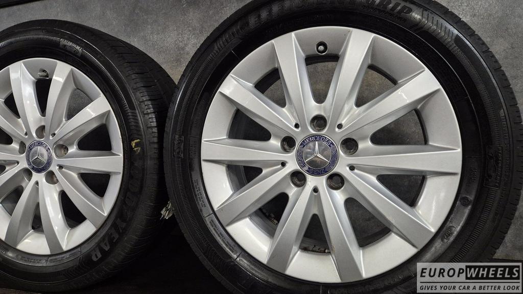 16 inch Mercedes A B CLA Klasse W246 W177 zomerbanden, Auto-onderdelen, Banden en Velgen, Gebruikt, -, Banden en Velgen, Zomerbanden