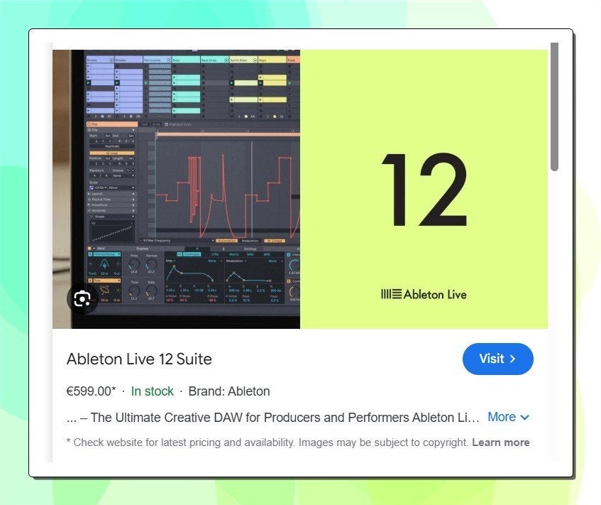 Ableton live 12  full suite, Computers en Software, Audio-software, Ophalen