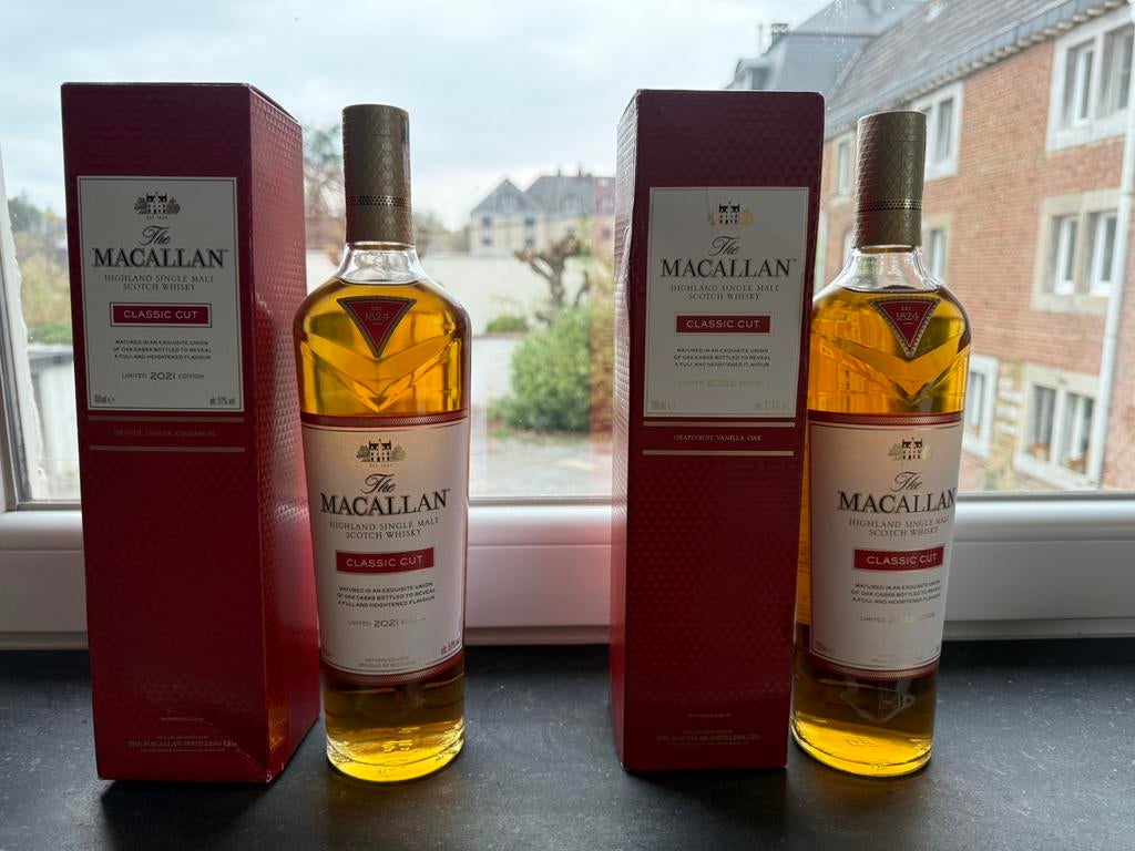 Macallan Classic Cut 2021 + 2022, Collections, Enlèvement ou Envoi, Comme neuf