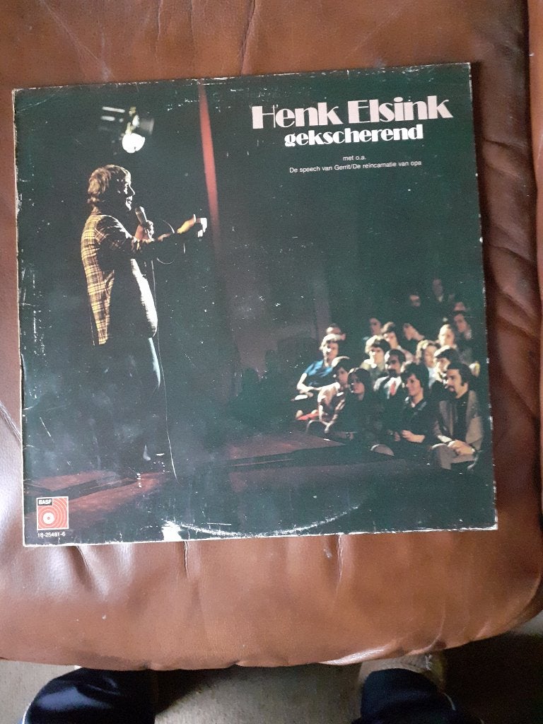 LP Henk Elsink : Gekscherend, CD & DVD, Enlèvement ou Envoi, LP
