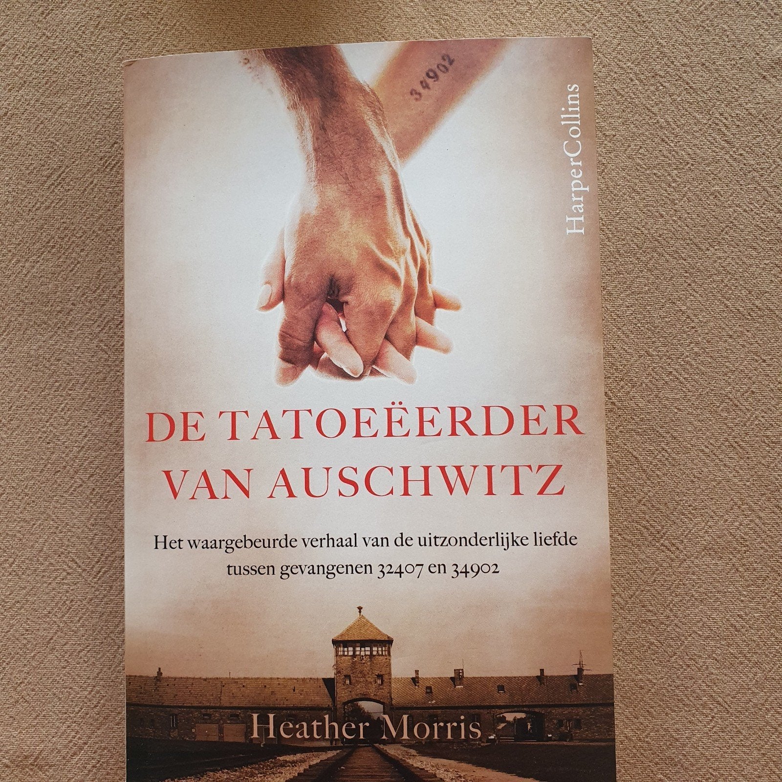 De tatoeëerder van Auschwitz - Heather Morris, Ophalen, Zo goed als nieuw, Heather Morris