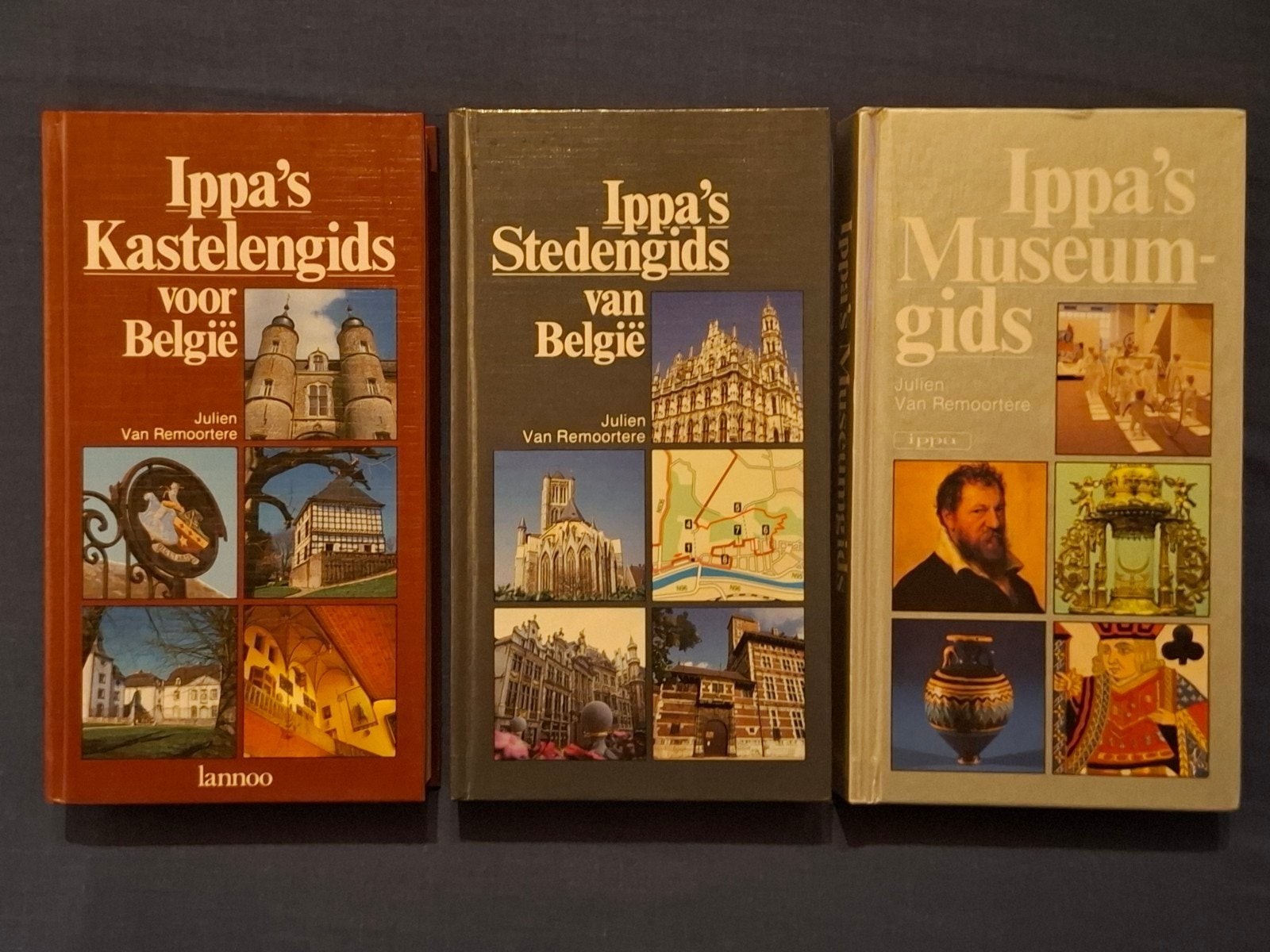 Ippa's gidsen voor België 3 boeken pakket, Ophalen of Verzenden, J. van Remoortere