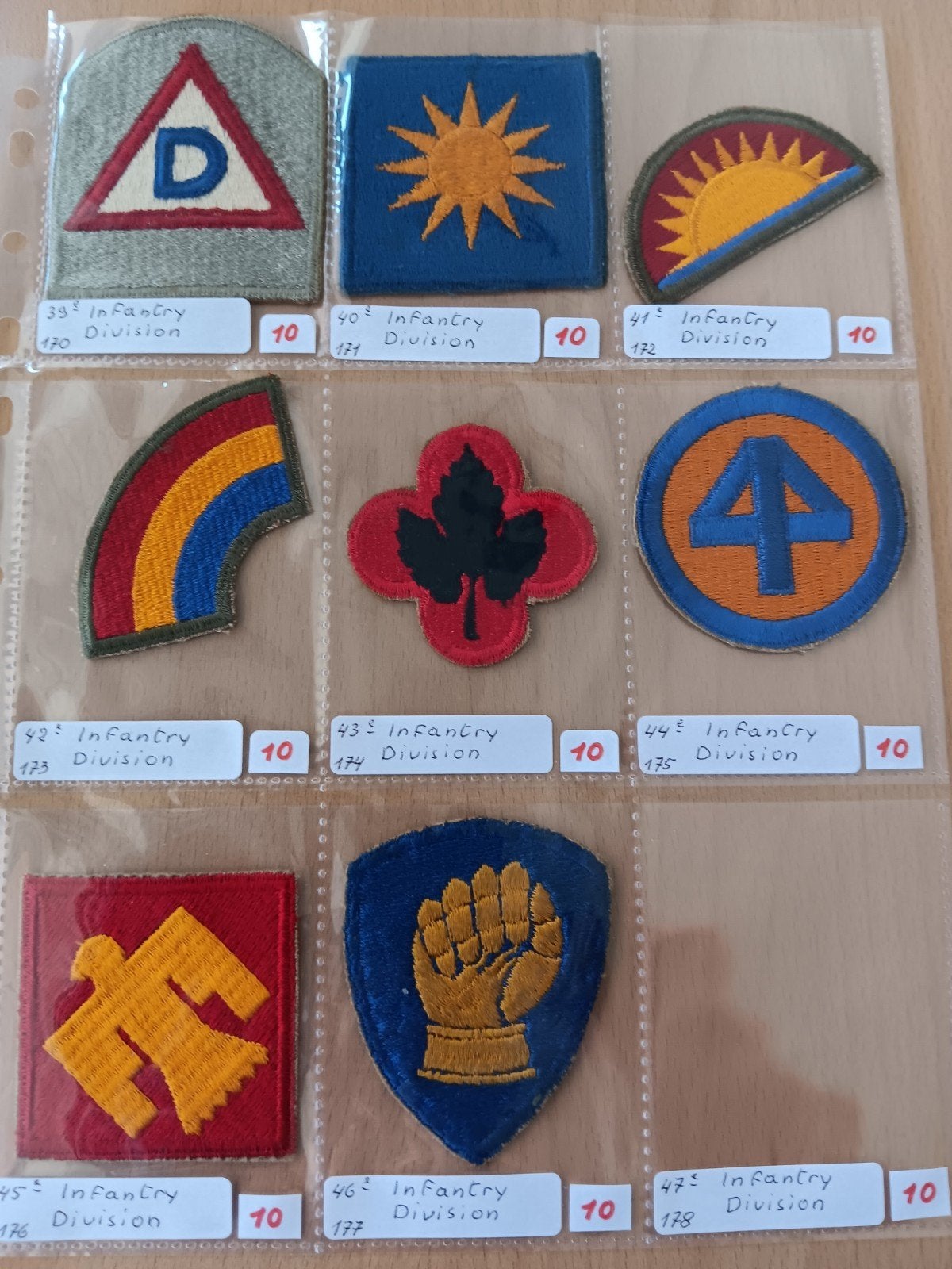 Us ww2 patches, Verzamelen, Ophalen of Verzenden
