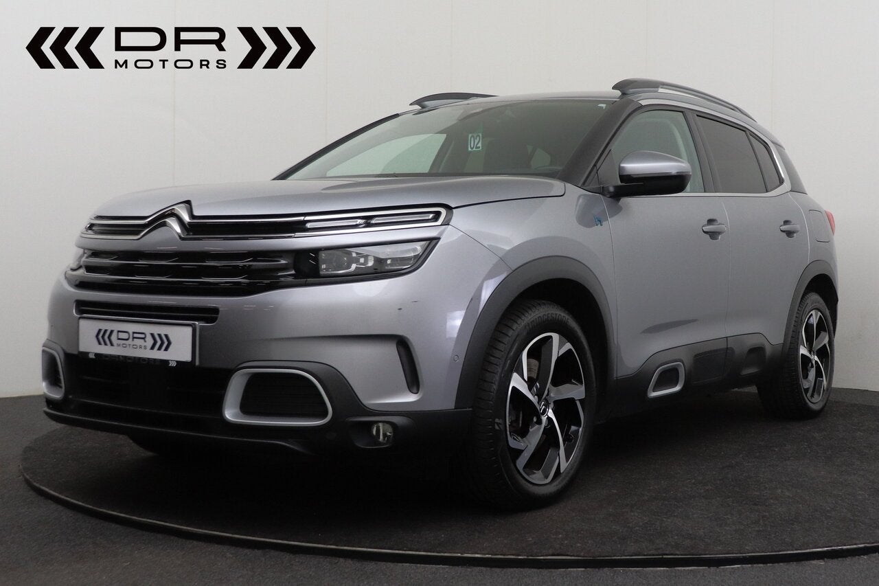 Citroen C5 Aircross HYBRID - LEDER - ADAPTIVE CRUISE - KEYL, Argent ou Gris, Euro 6, 0 kg, Noir