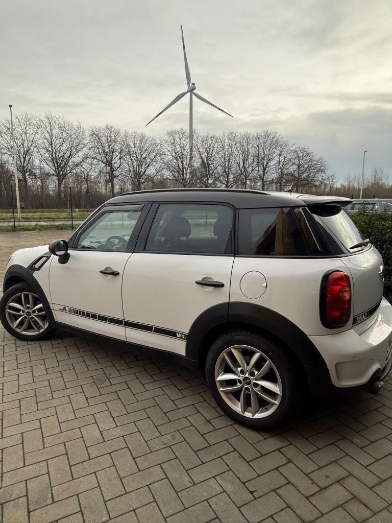 Mini Cooper S Contryman 1.6i 4x4 184pk top wagen, Auto's, Zwart, Wit, Bedrijf, Handgeschakeld
