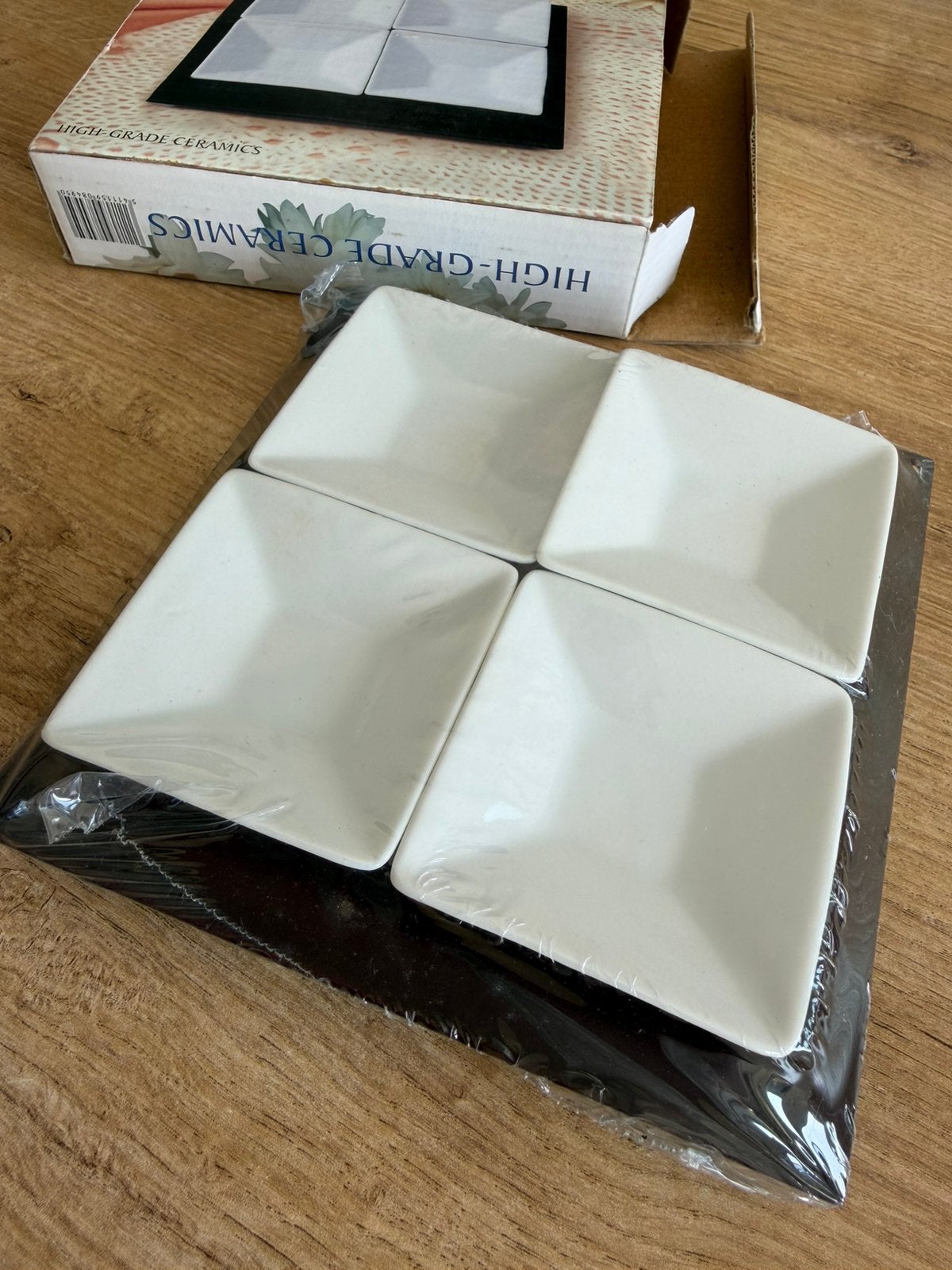 Apero schaaltjes, Neuf, Enlèvement ou Envoi, Carré, Porcelaine ou Céramique