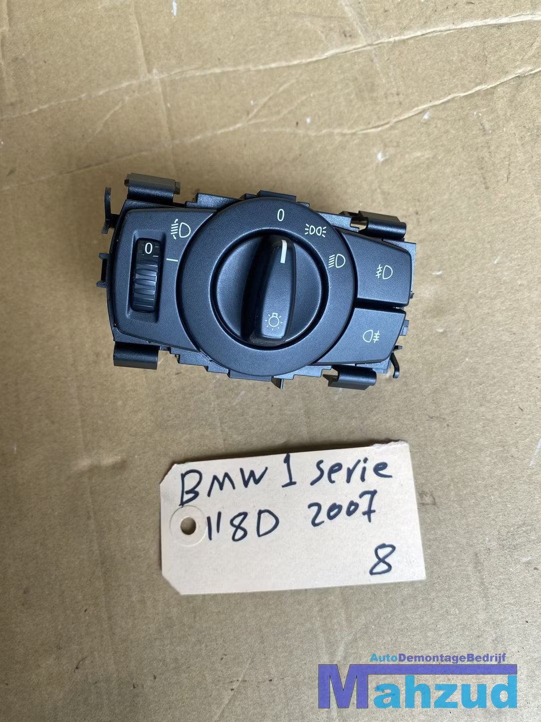 BMW 1 SERIE E87 Licht dimlicht mistlamp schakelaar 693279403, Petuelring 130
80788  Munich, DE, Info@bmw.de, Utilisé, BMW