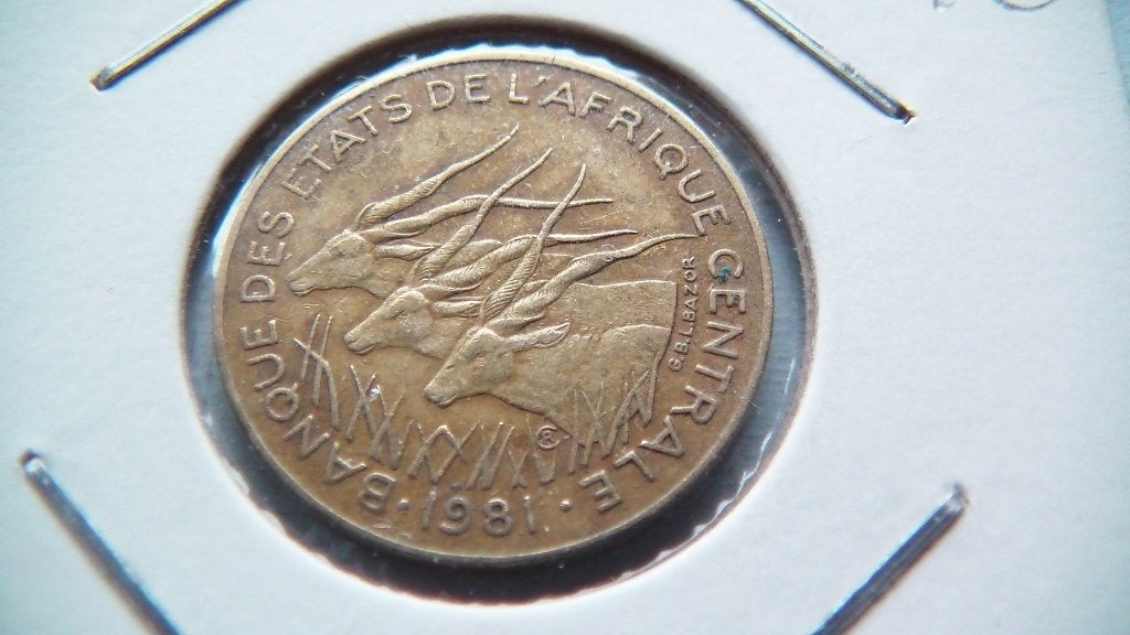 afrique 5 francs 1981, Enlèvement