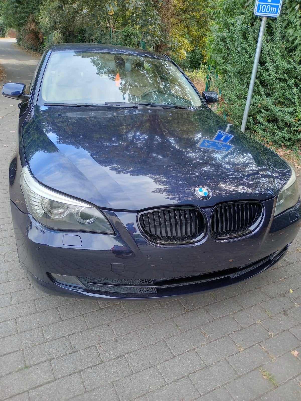 BMW 520d 2008 LCD pack Luxe 159km pack M jantes options, Cuir, Euro 5, Particulier, 4 cylindres