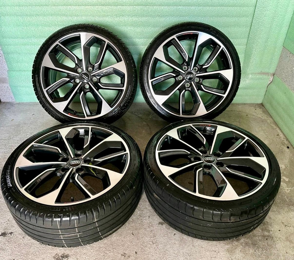 Jantes d’origine 19" Audi A3 8Y + pneus été, Enlèvement, Pneus été, Pneu(s)