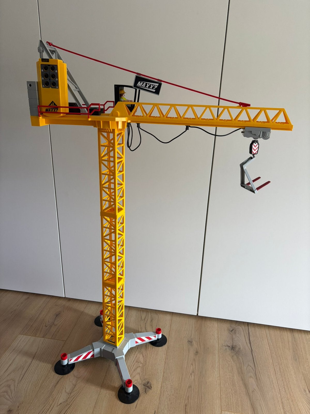 Kraan playmobil, Kinderen en Baby's, Ophalen, Zo goed als nieuw, Afstandsbediening
