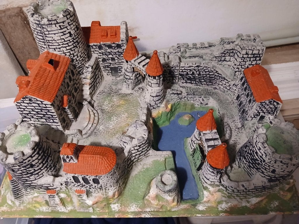 Maquette château fort, Verzamelen, Speelgoed, Ophalen, Gebruikt