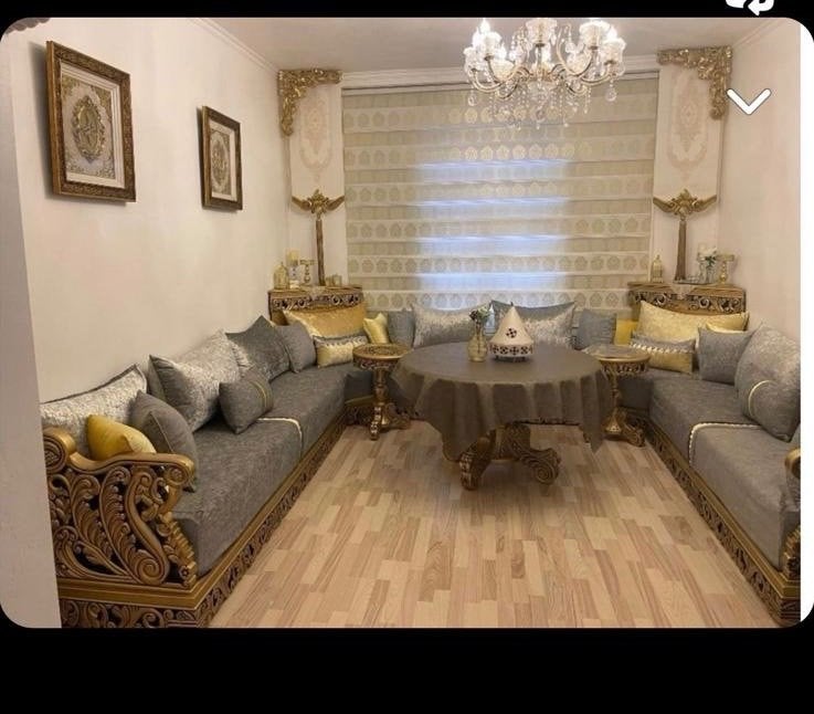 Complete loungeset, Huis en Inrichting, Ophalen, Gebruikt, Overige merken, Hout